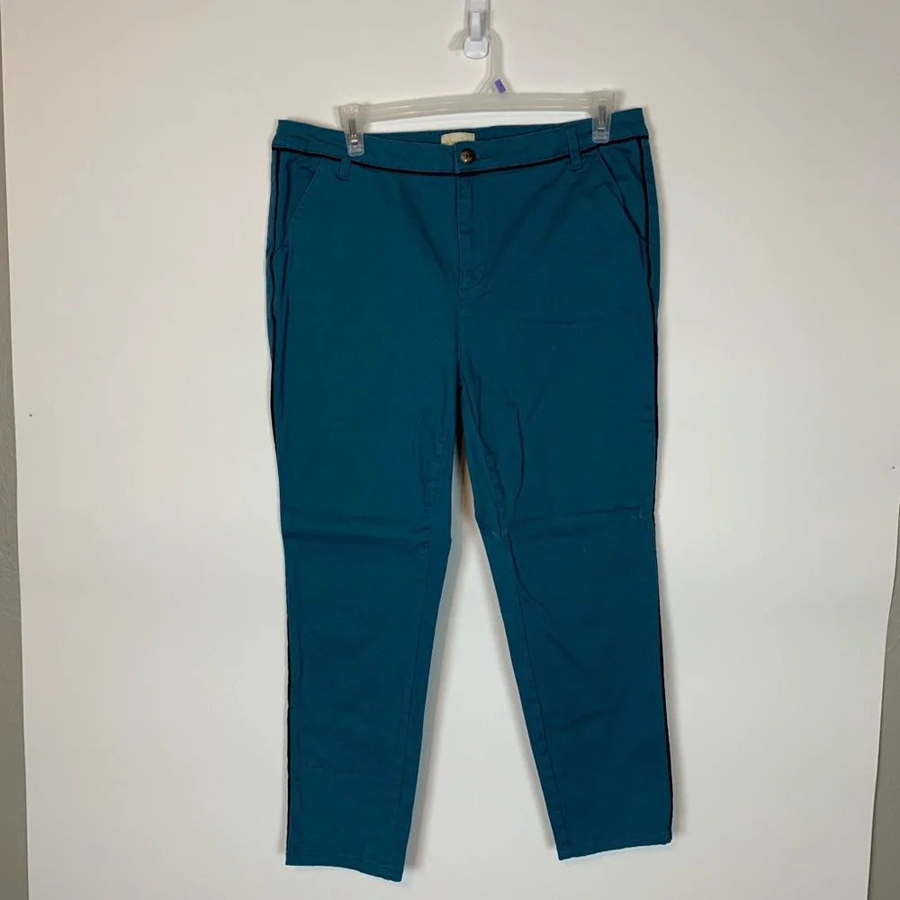 ModCloth Nashville Skinny Pant with Tuxedo Stripe - Picture 5 of 8